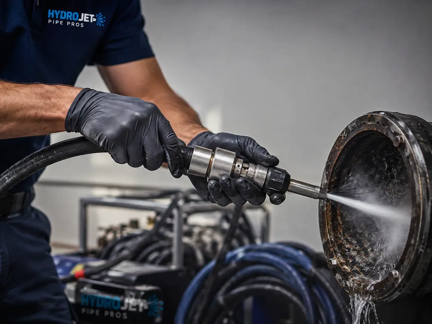 Hydro Jet Pipe Descaling in Marble Falls, TX